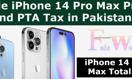 iphone 14 Pro Max PTA tax in Pakistan